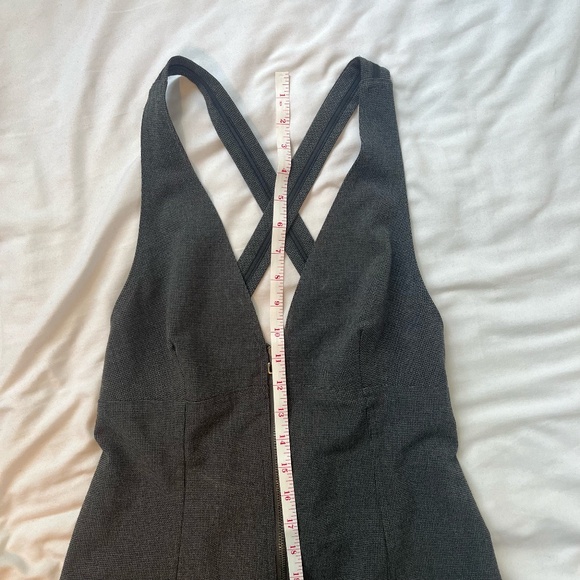 Grey sleeveless pleated mini dress - Picture 7 of 7